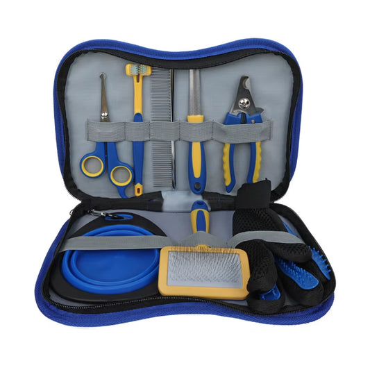 Pamper Your Furry Friend – Complete 8-Piece Pet Grooming Set